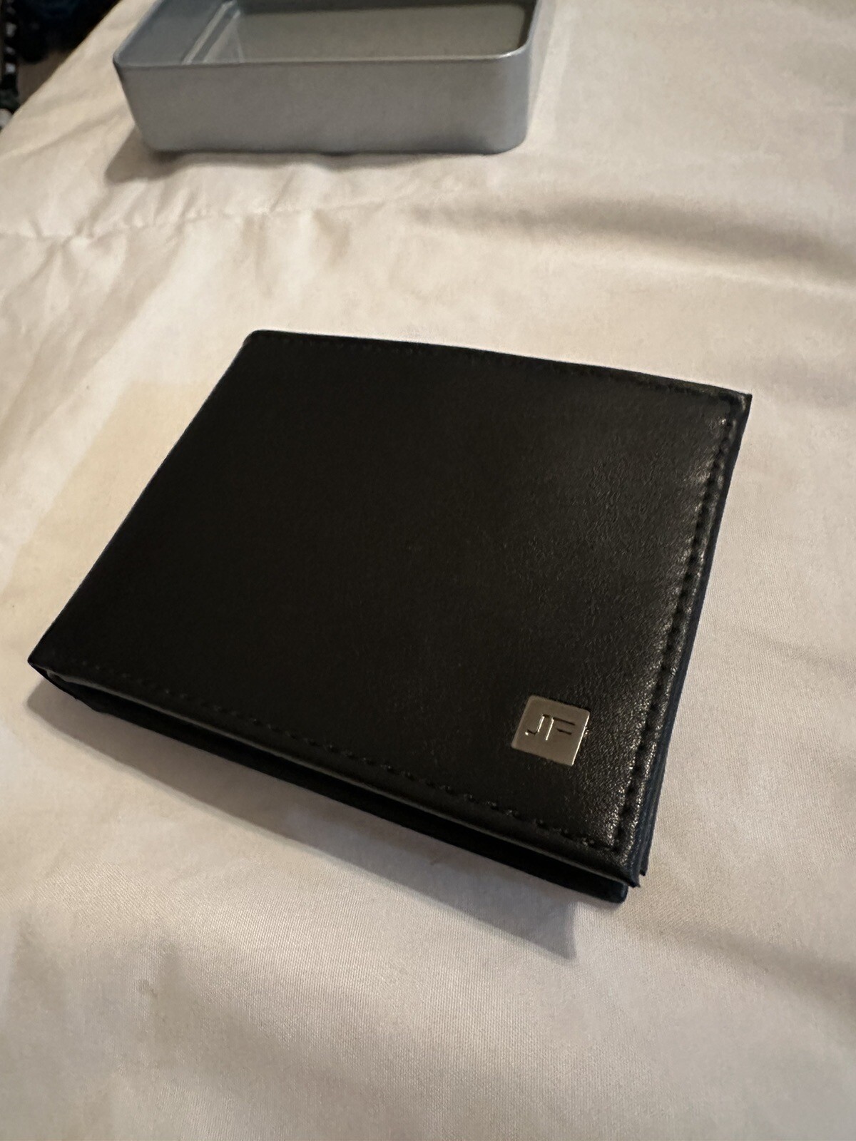 Access Denied Genuine Leather Slim Bifold Wallets For Men – Black