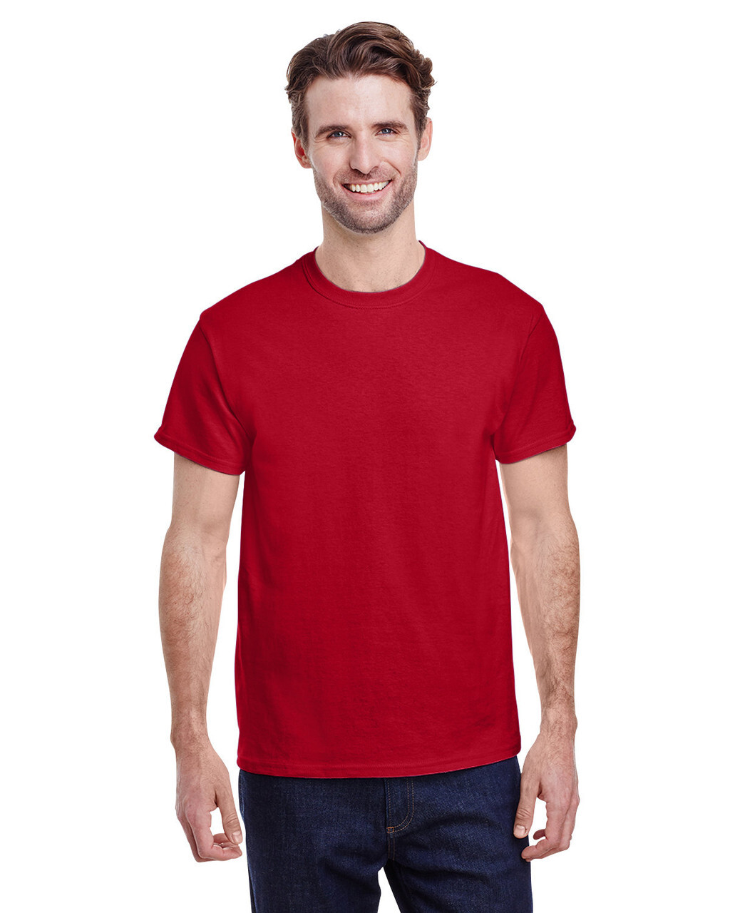 GILDAN G5000 ADULT HEAVY COTTON™ 5.3 OZ. T-SHIRT – RED