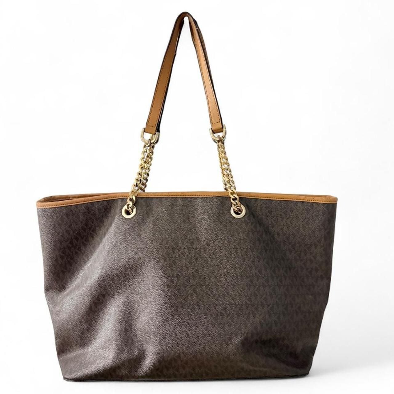 Michael Kors Jet Set Travel Medium Chain Tote