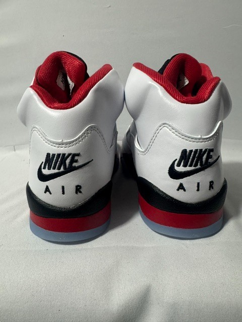 Nike Air Jordan 5 Retro OG Mens Size 6 M / 7.5 W Fire Red Black Tongue