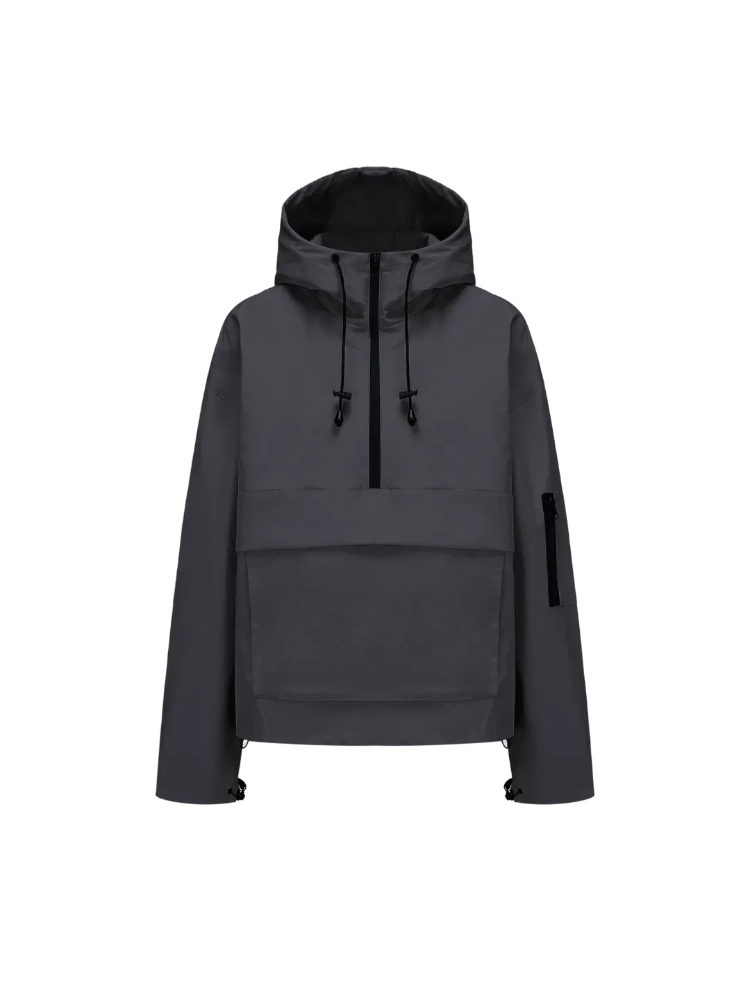 Puffit STM-TEX Waterproof Raincoat with Hoodie jacket & Kangaroo Pocket