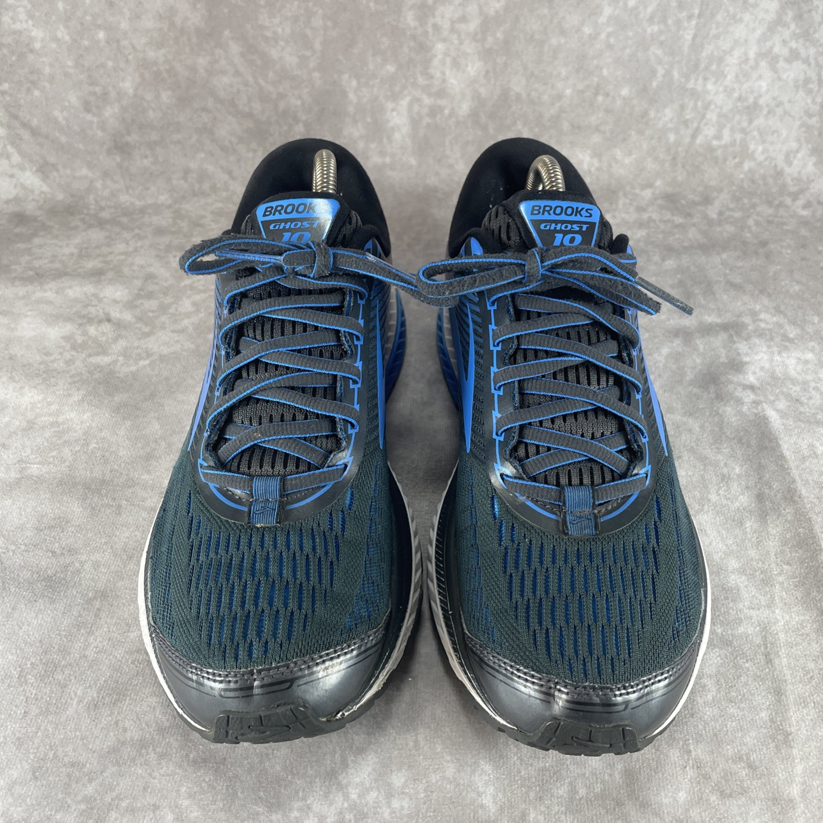 Brooks Mens Ghost 10 Black/Blue Running Shoes (1102571D056), Size: 9 #JJ17+13