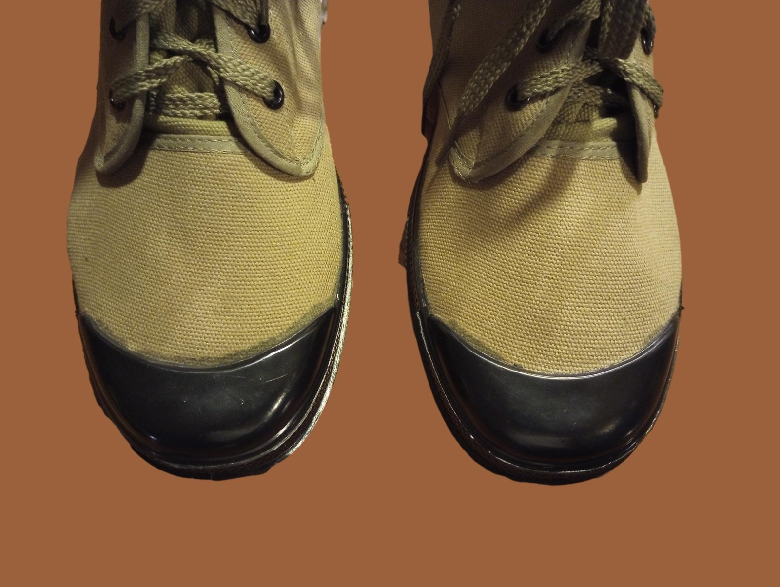 FRENCH STYLE JUNGLE COMBAT BOOT CANVAS COMMANDO SIZE 13