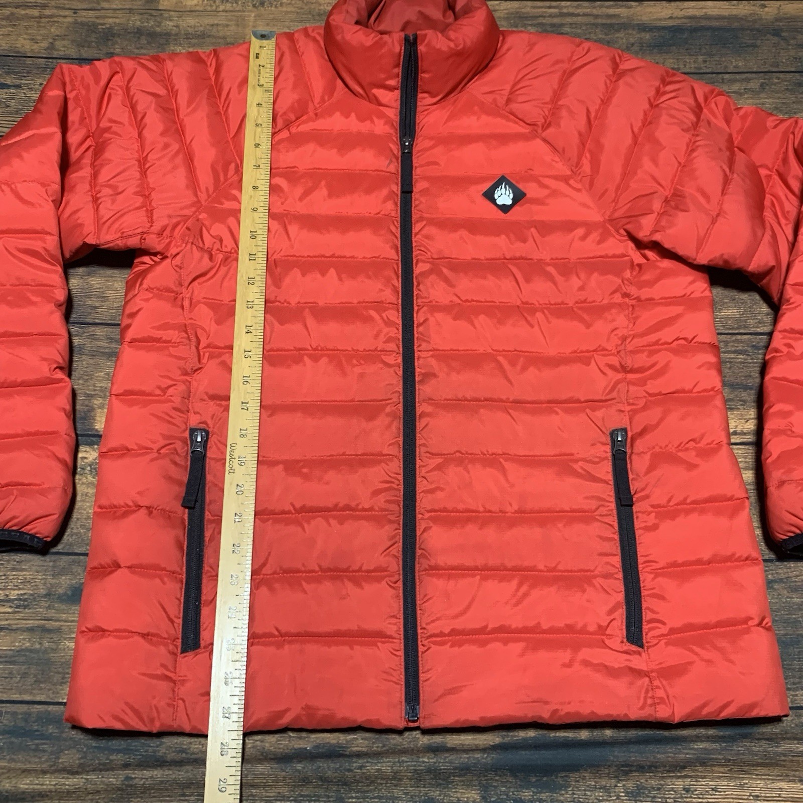 Alaskan Hardgear Men’s Medium Red Puffer Jacket Coat Duluth Trading Co