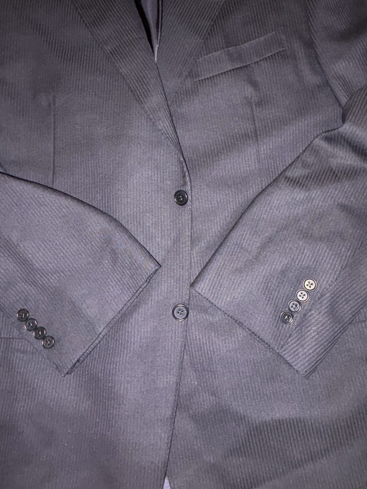 Canali Men’s Blazer 48L (58eu) Super 120s Wool Sport Coat Jacket Made In Italy