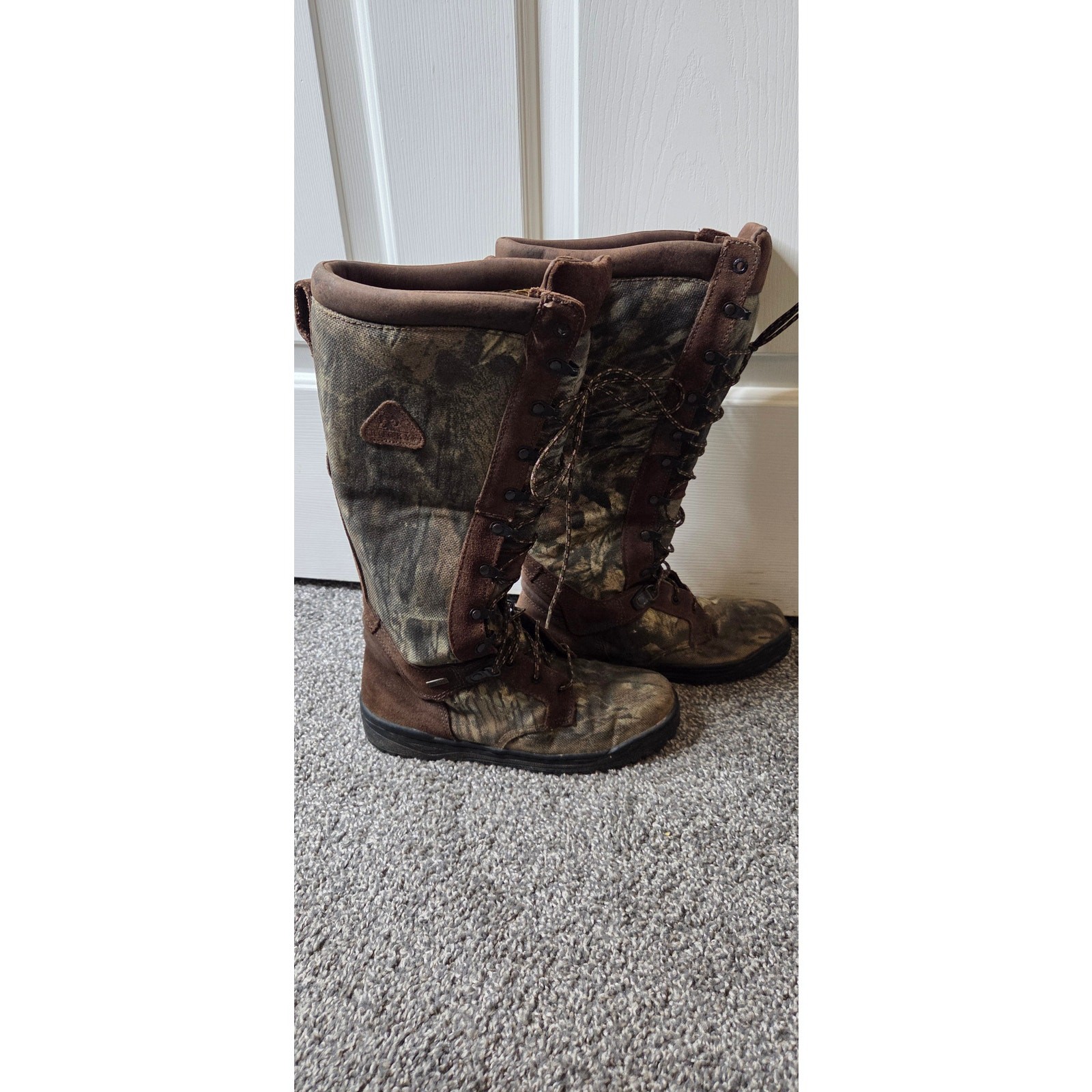 Rocky Camo Womens 8 Snake Boots