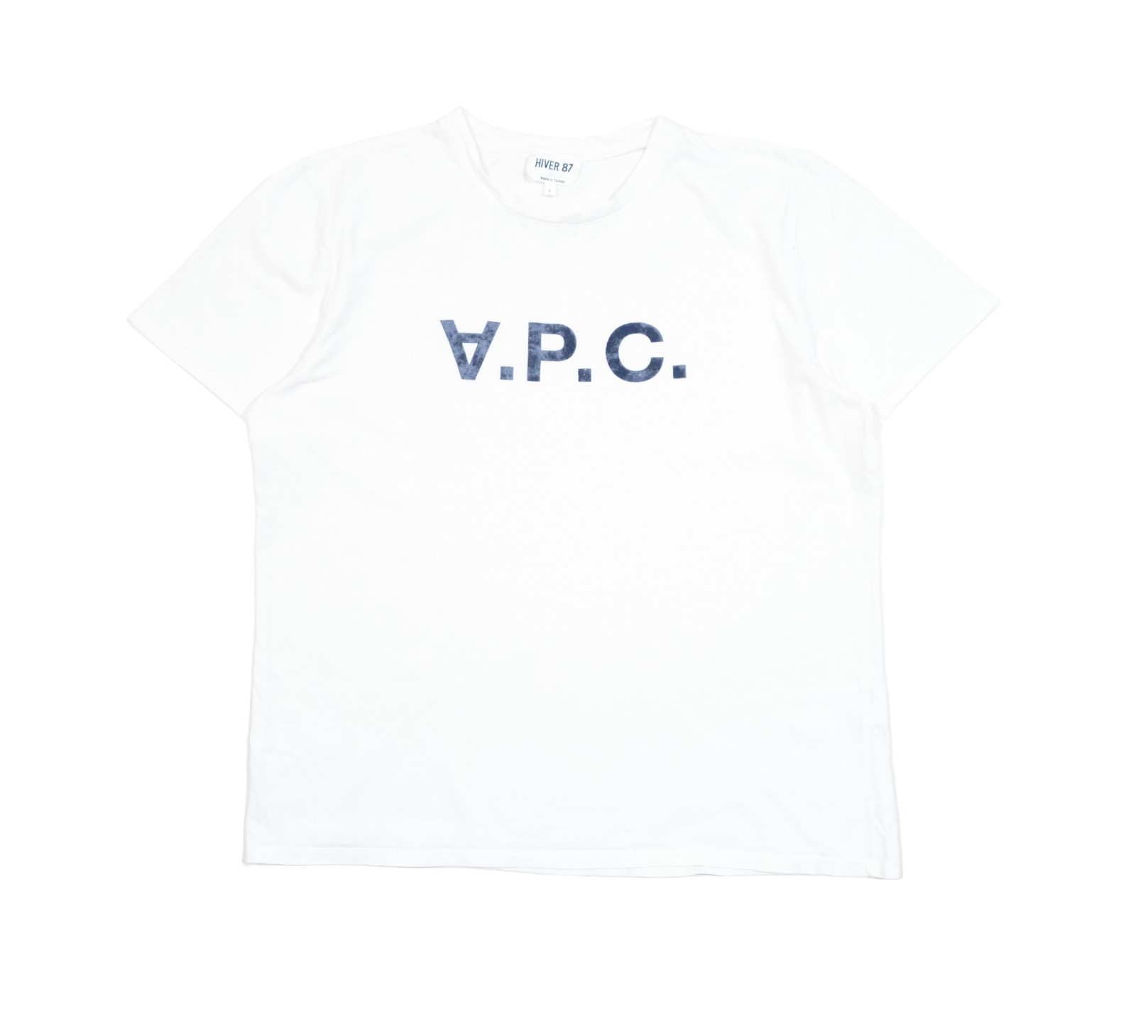 A.P.C. Hiver 87 VPC Flocked Big Logo T-Shirt