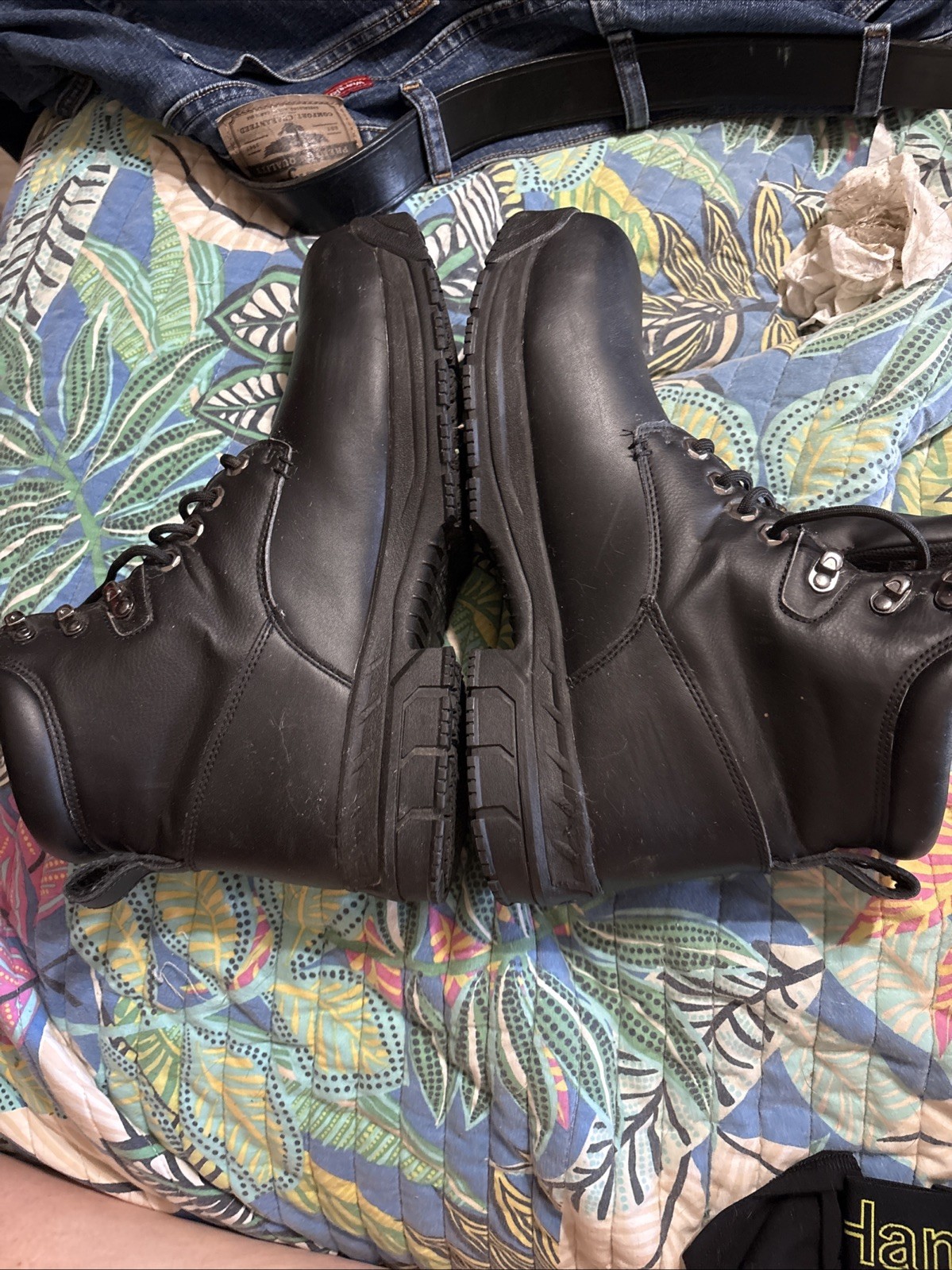 Shoes For Crews Steel Toe Boots Size 13