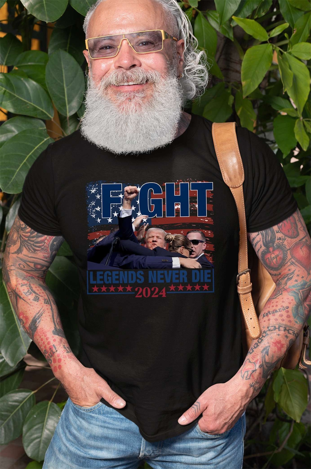 Men’s Legend Never Die Shirt Donald Trump 2024 Shirt Trump Support Shirt