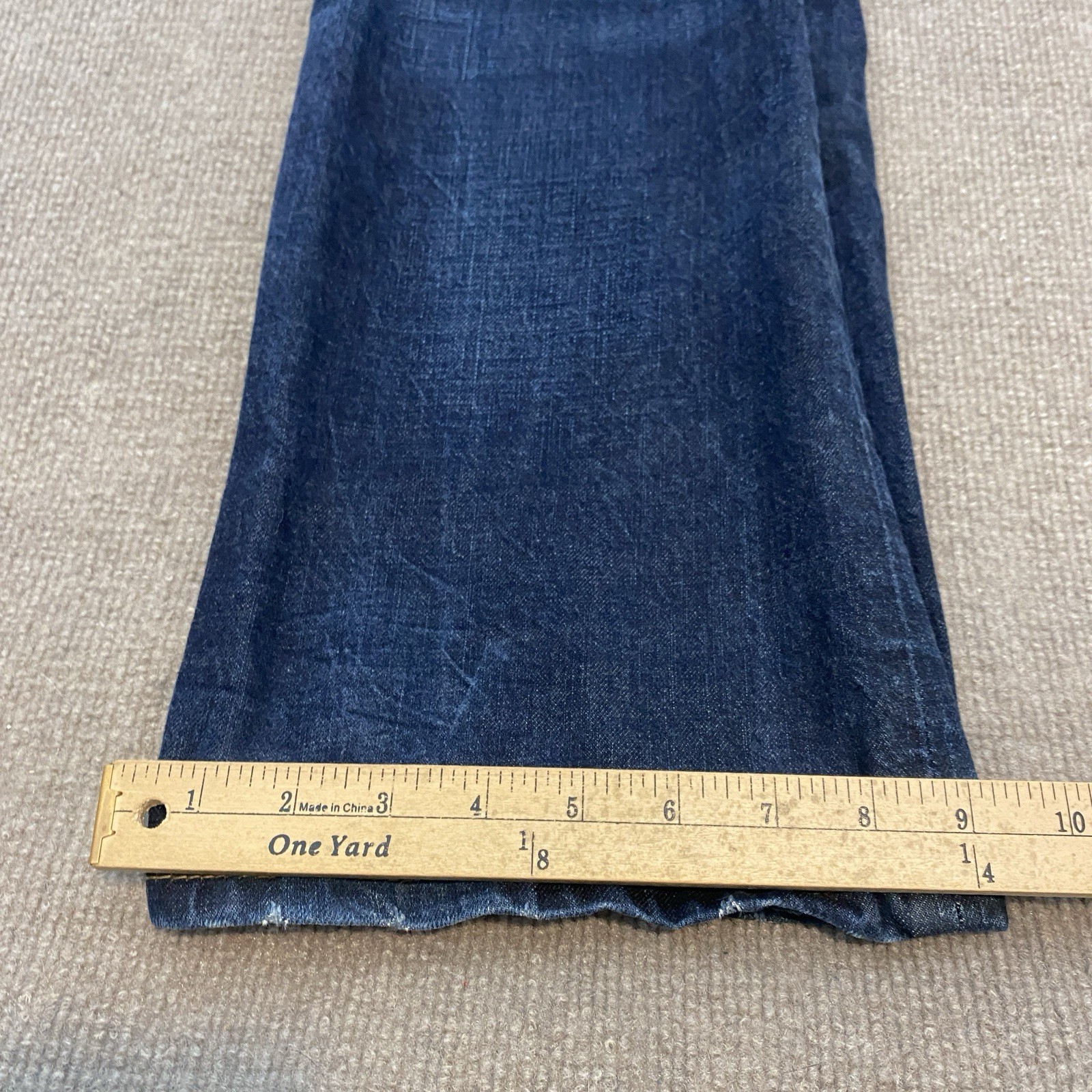 Levis 527 Jeans Mens 36×32 Blue Bootcut Western Denim Rockabilly Cowboy Boots