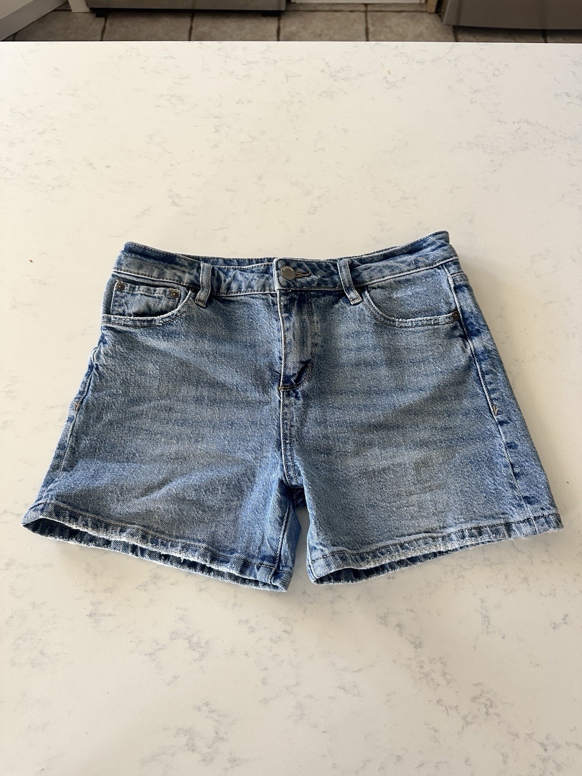 PACSUN RSQ Medium Length Kids Denim Shorts Size 14 Girls
