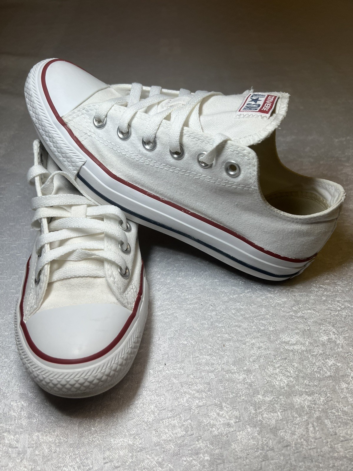 Converse Chuck Taylor All Star Low Optic White M7652 Unisex M6 & W8