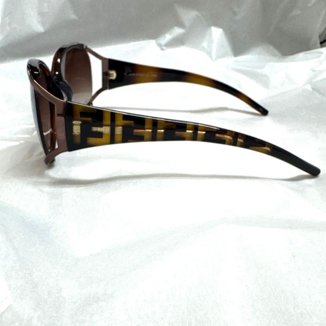 FENDI Zucca Pattern Sunglasses Brown