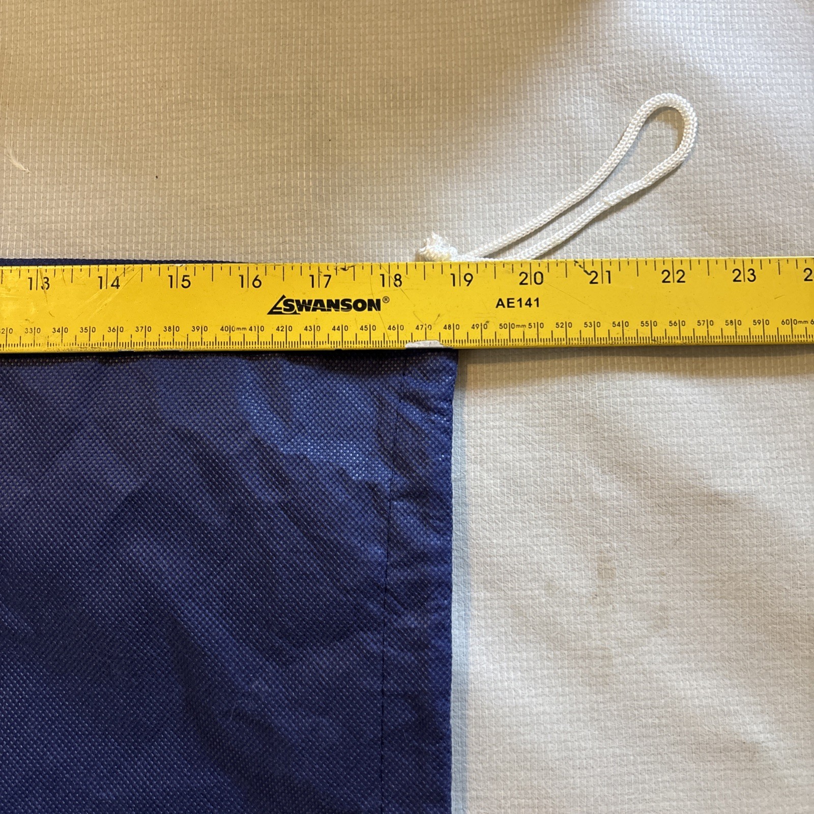 Dooney & Bourke Dust Cover Bag ONLY Navy Blue Drawstring Bag 14.5”W x 19”H