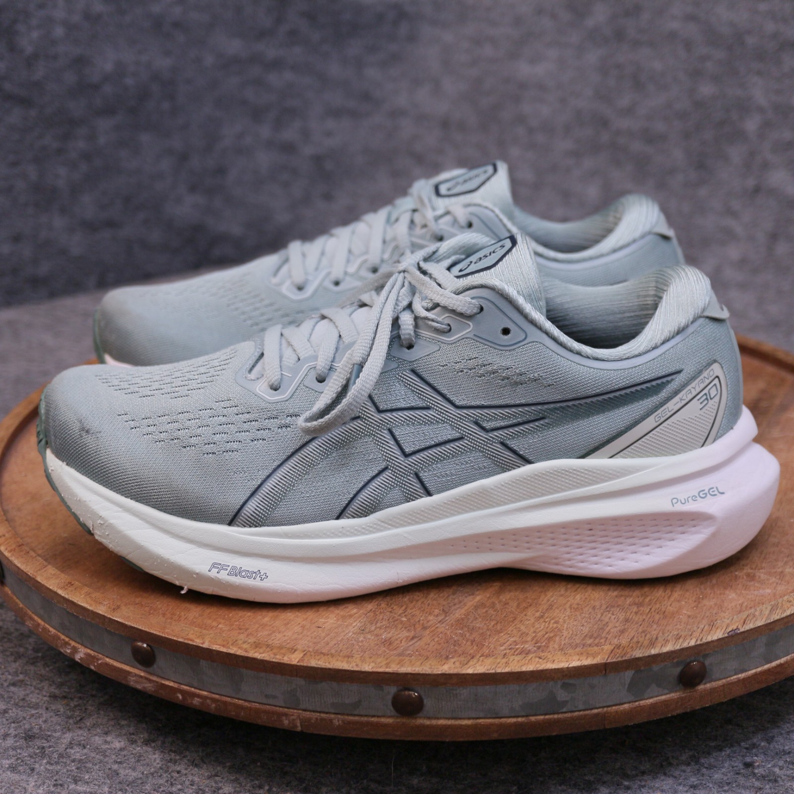 ASICS Gel Kayano 30 Womens Size 8.5 US Mint Tint Pale Running Shoes 1012B357