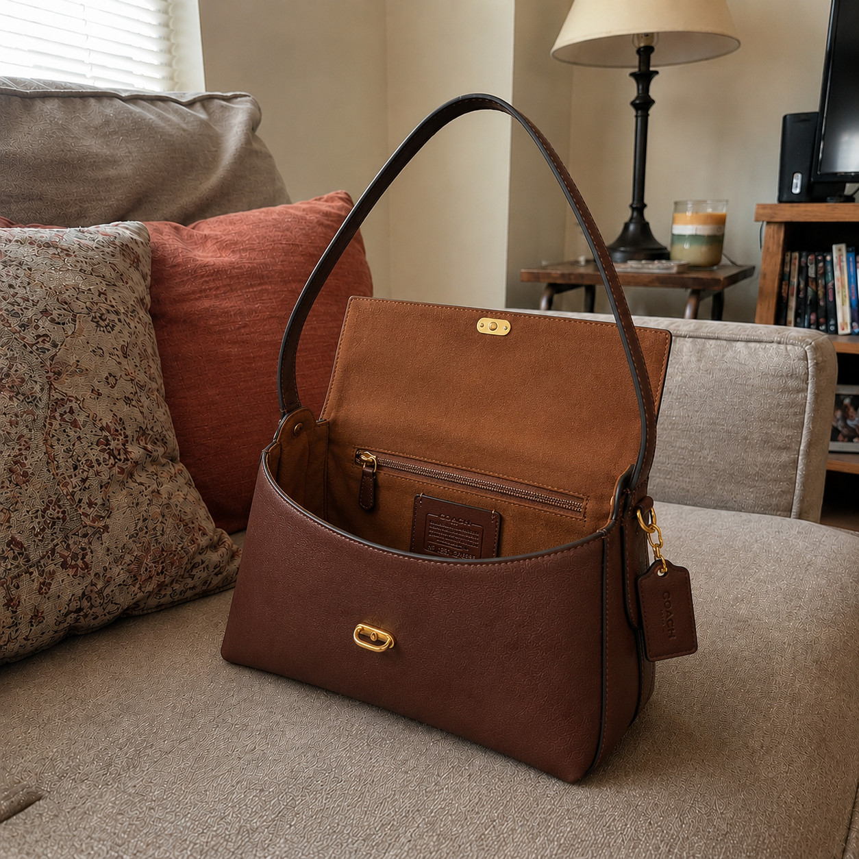 COACH Chelsea Shoulder Bag 30 Leather Crossbody Handbag NWT CDS58