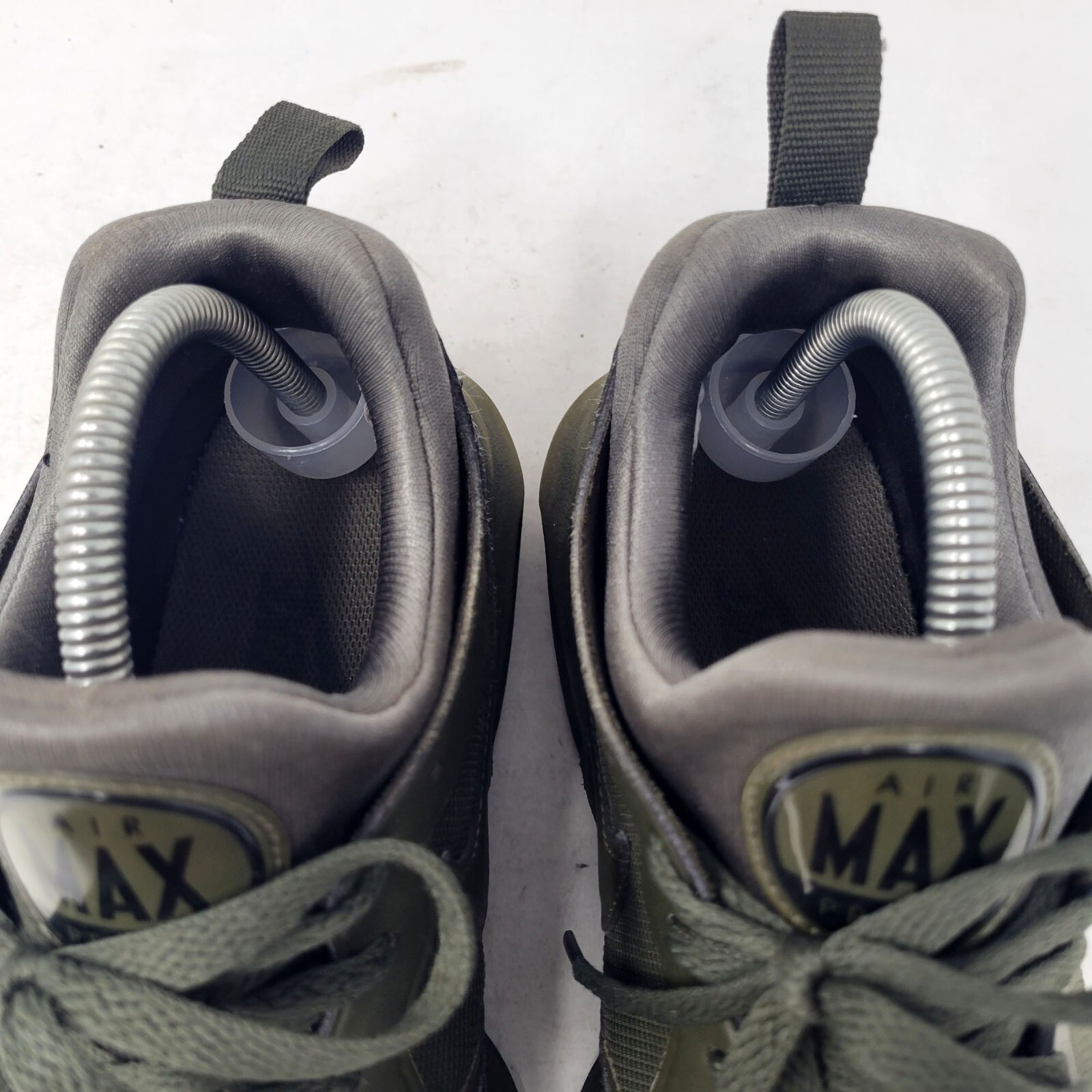 Nike Air Max Prime SL Cargo Khaki Olive Green 876069-302 sz 8 Army Black Running