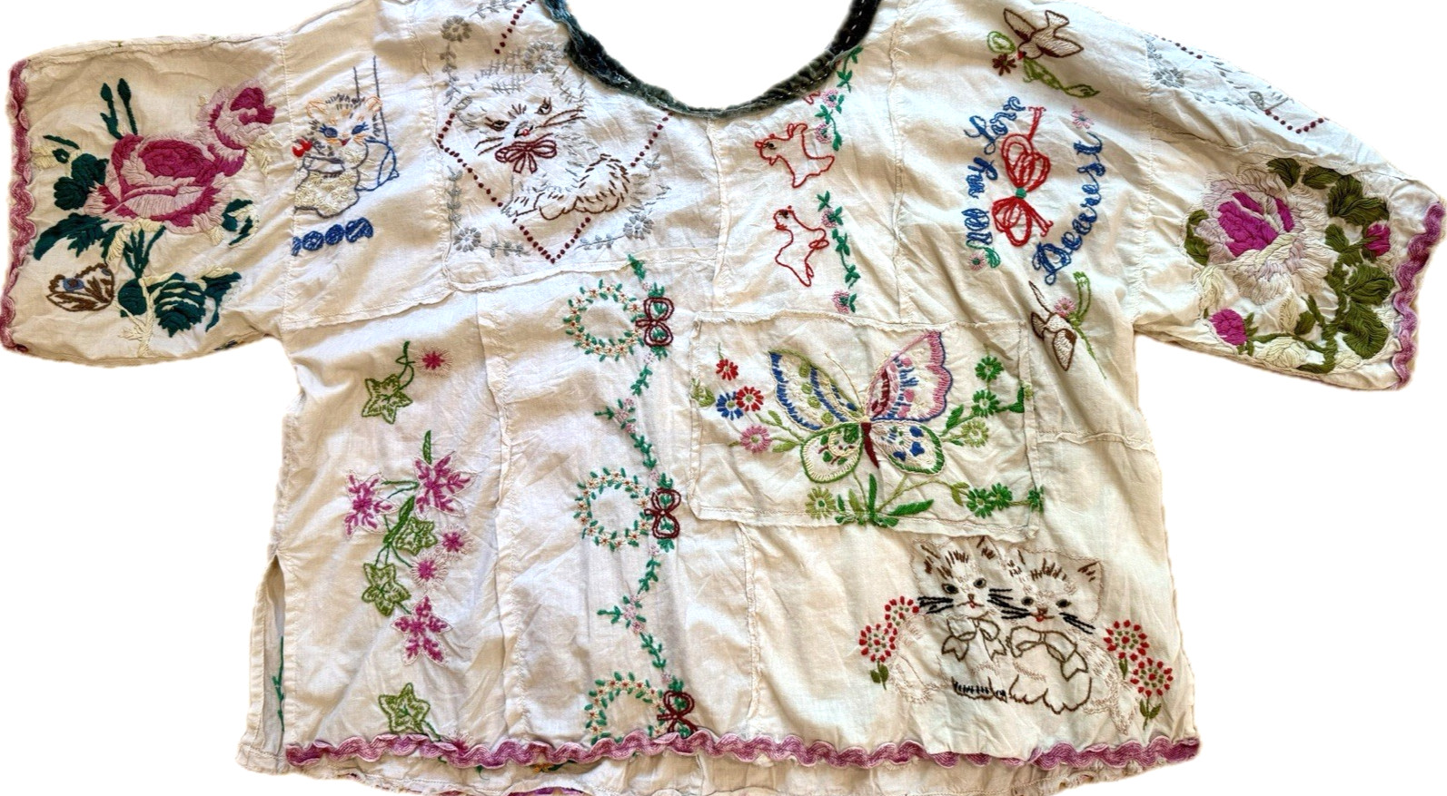 NWT Magnolia Pearl SOLD OUT Embroidery 💕Matilda Top – Moonlight One Size