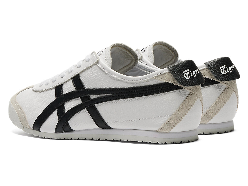 Onitsuka Tiger Mexico 66 1183A201-126 White Black Sneakers New With Box