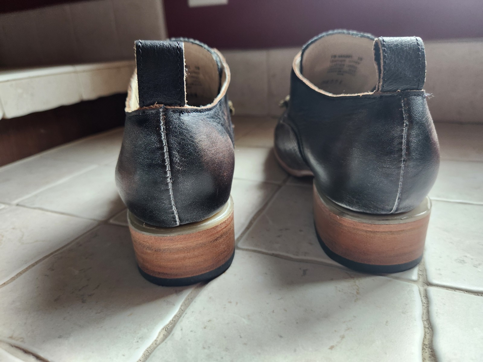 Freebird by Steven Mable Womens Shoes Size 10 In Black Leather Multi