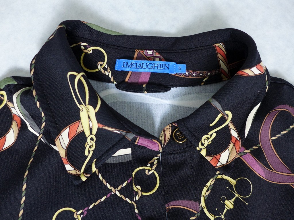J.McLaughlin S Armory Catiline Cloth Point Collar Button Front Long Sleeve Dress