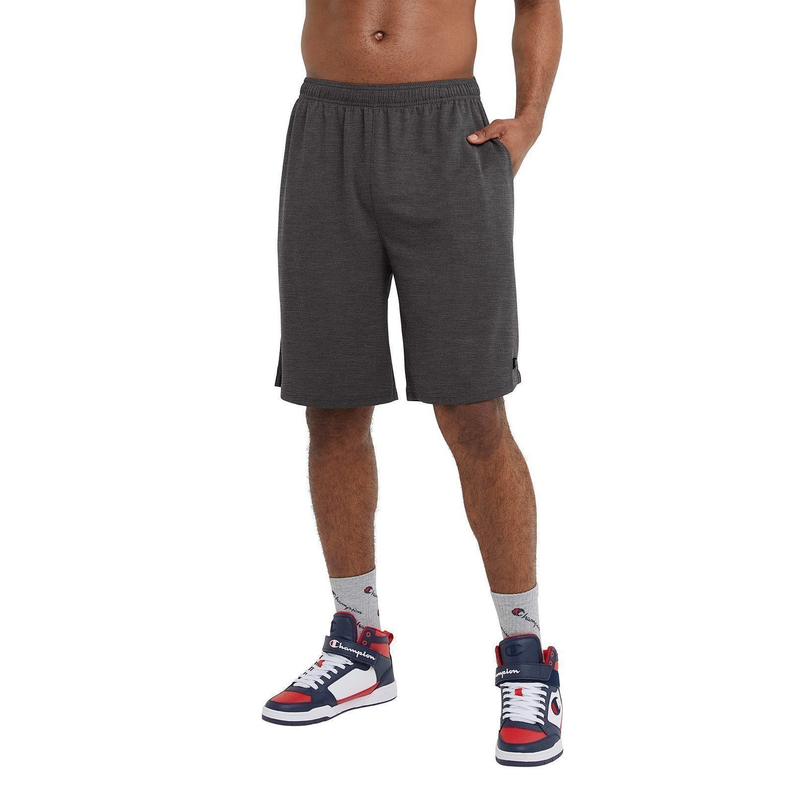 Champion Sport, Moisture Wicking, Athletic Men, Gym Shorts (Reg Tall), Oxford