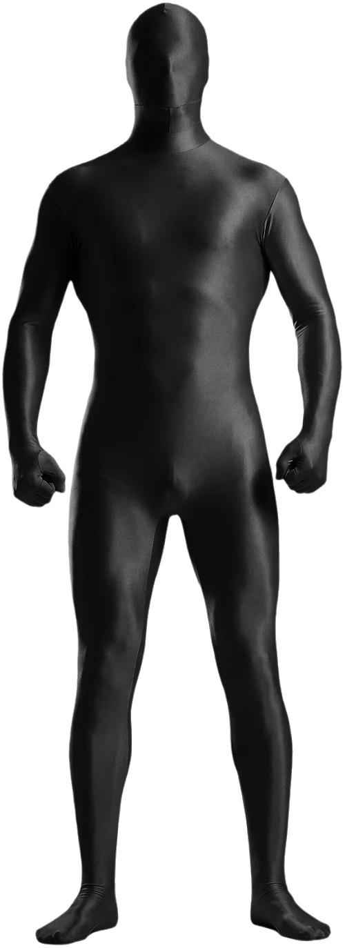Men Satin Glossy Tracksuits One Piece Jumpsuits Cosplay Costume Zentai Bodysuits