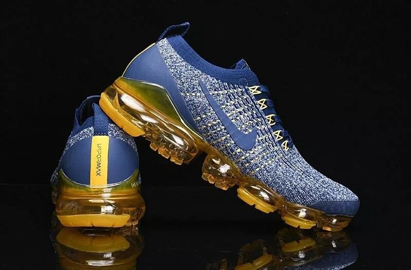 US Size Nike Air VaporMax Flyknit 3 Blue Men’s Shoes
