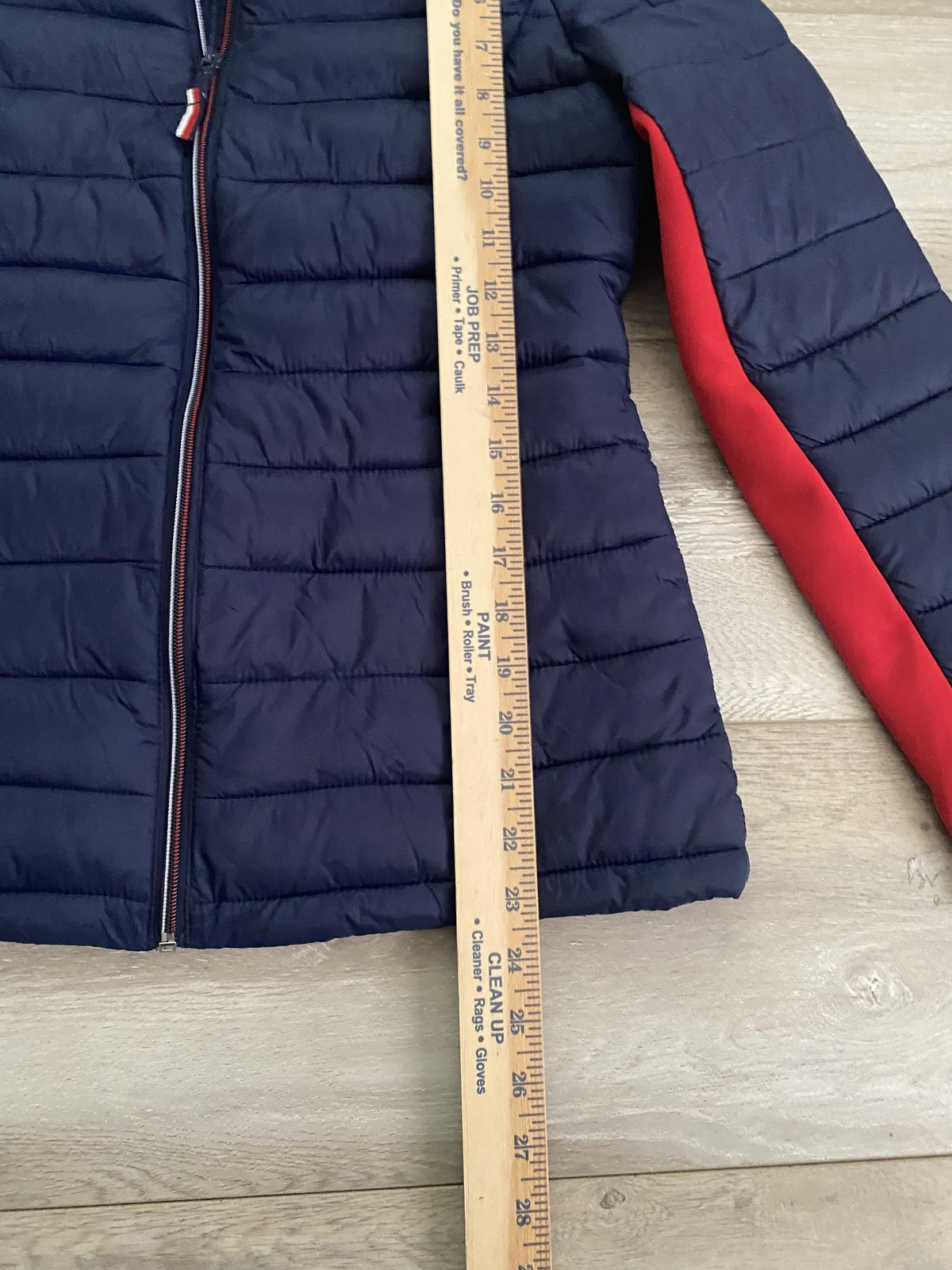 Tommy Hilfiger Jacket Womens Small Packable Lightweight Hooded Puffer Coat