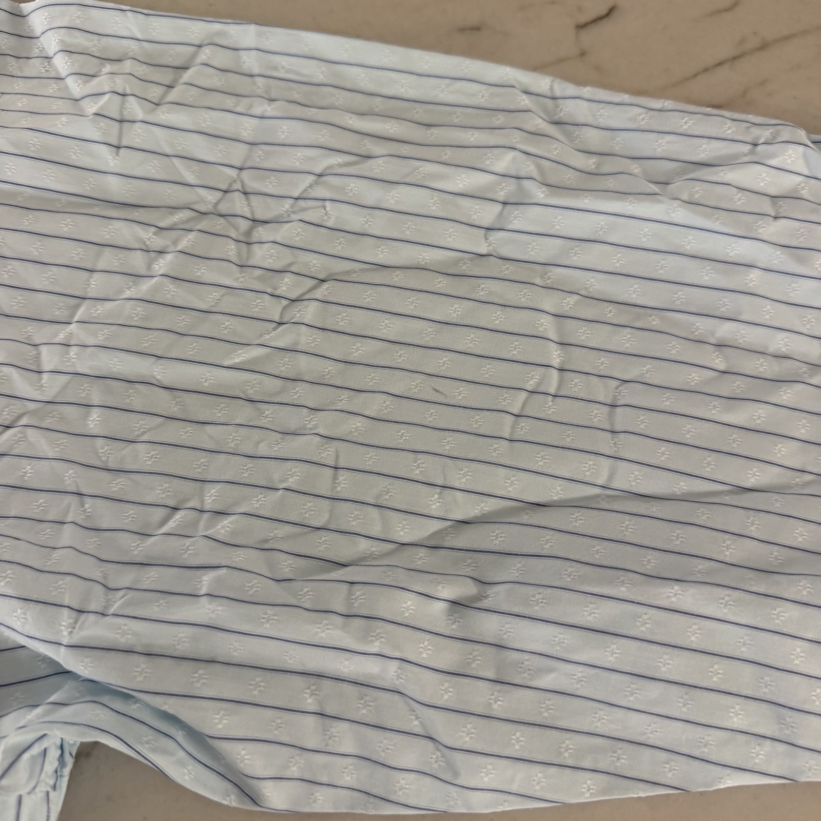 Brooks Brothers Thomas Mason Cotton Check Dress Shirt XL Made In USA Madison Fit