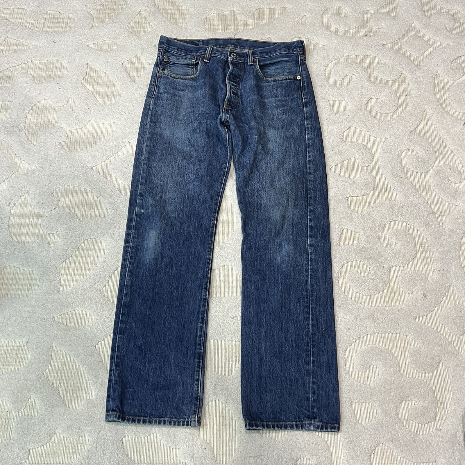 Vintage Levi’s 501 Button Fly Jeans Men’s 32×31 Blue Denim