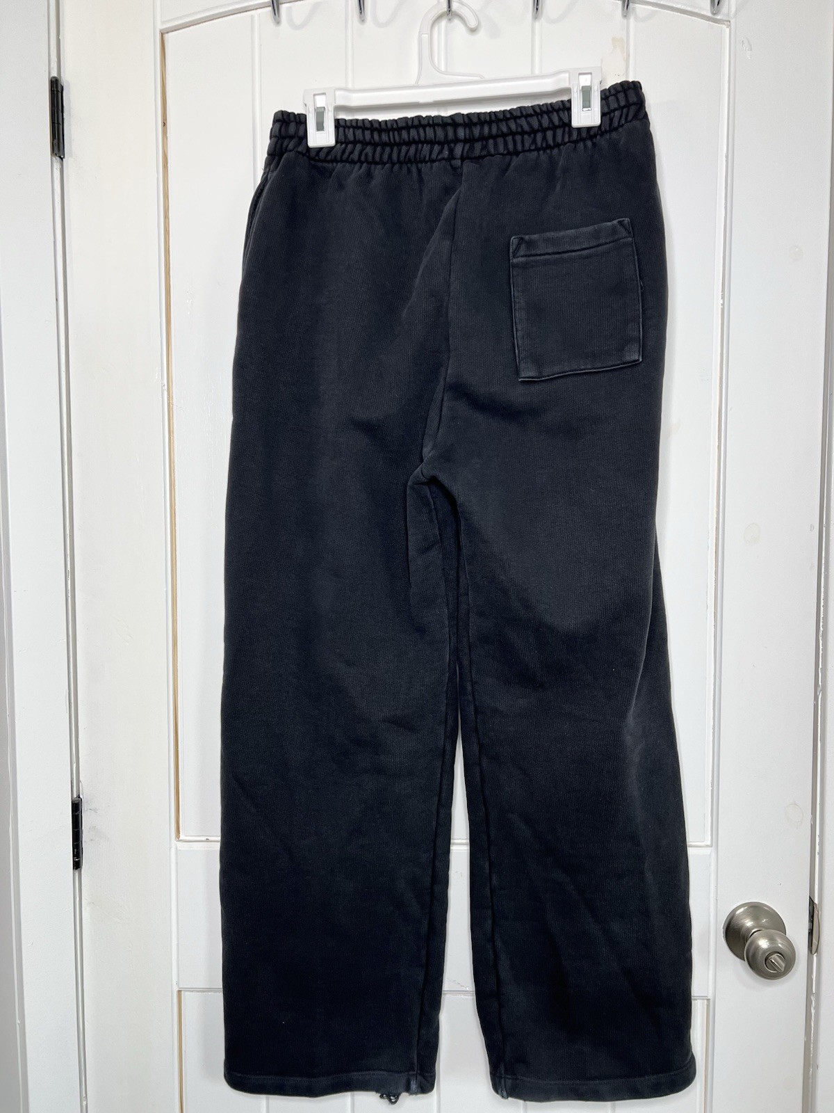 Velour Garments 600 GSM ‘Anthracite’ Straight-leg Pants × 1