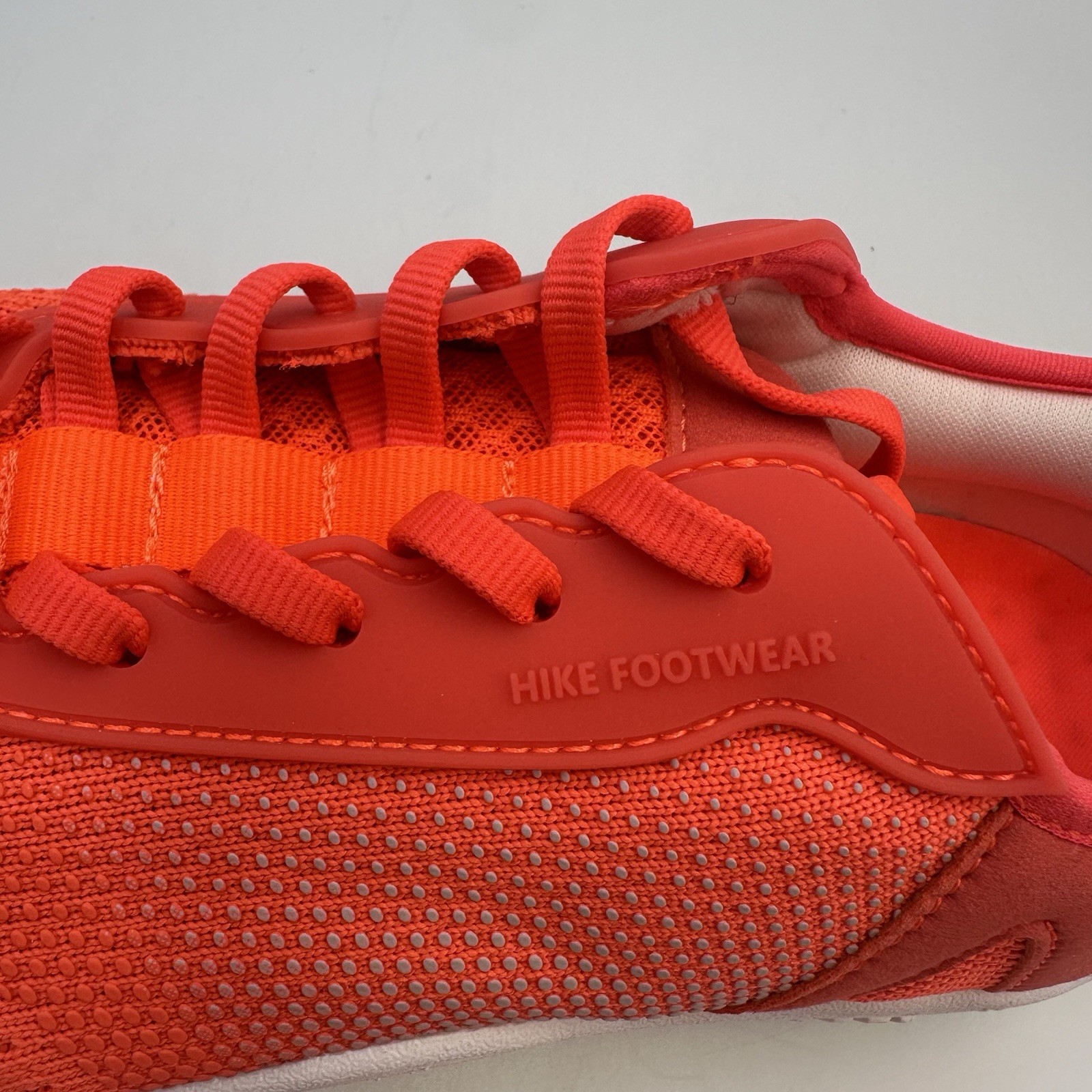 Hike HF Stride Orange Gray Sneakers Sz EU 39 M 6-6.5 W 8-8.5 Ltwt Minimalist