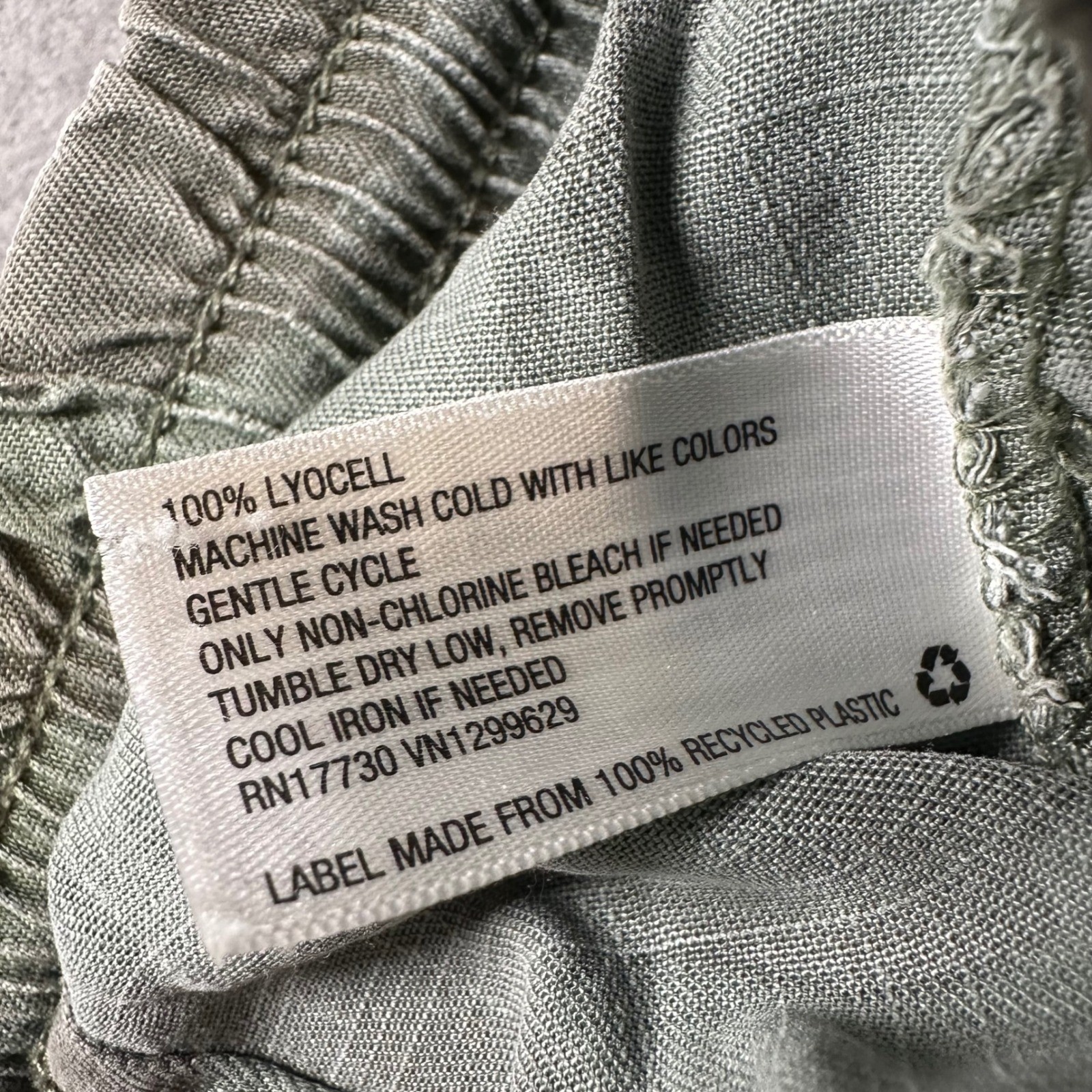 Knox Rose Green Camo Lyocell Jogger Pants XXL Elastic Waist Utility F241427