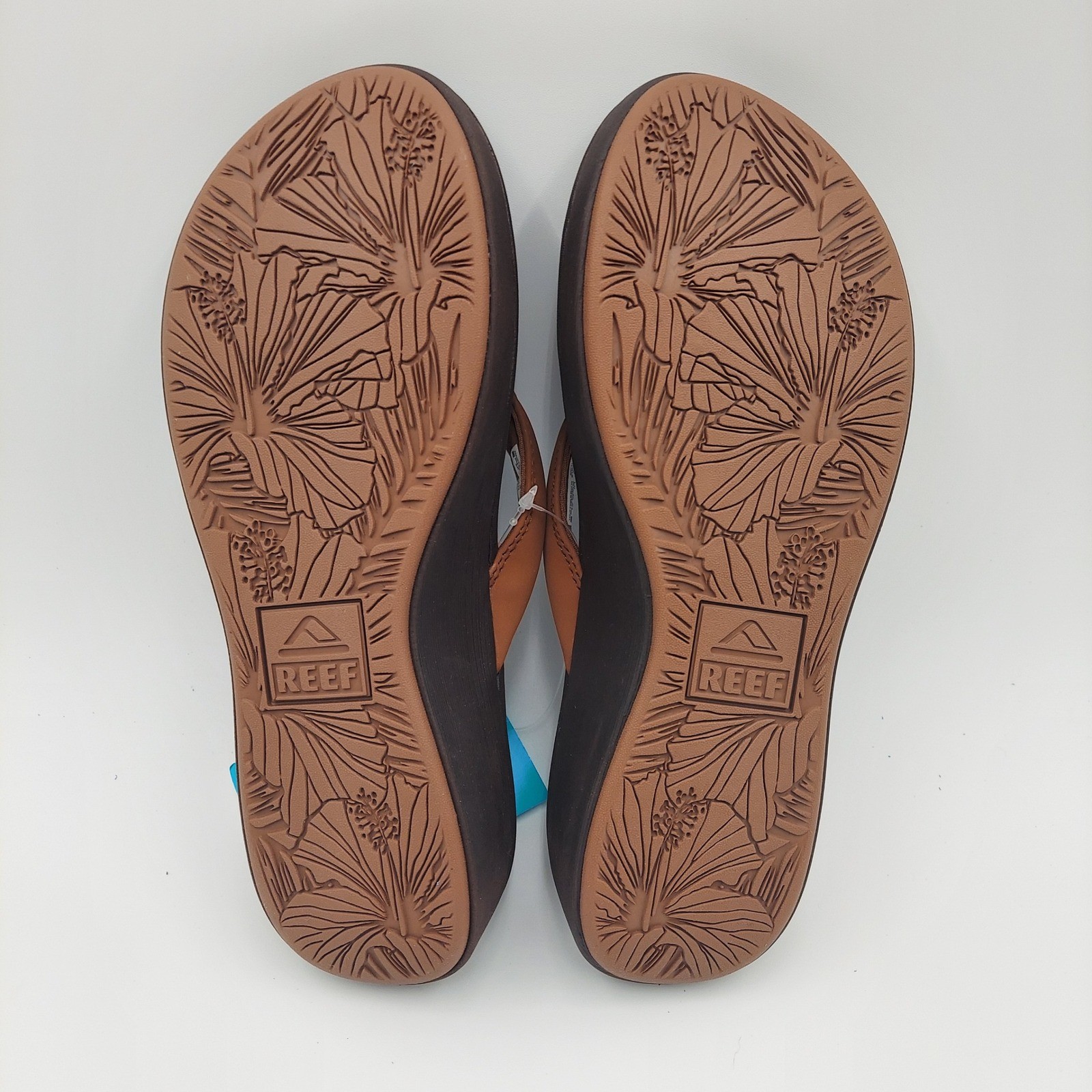 Reef Cushion Cloud Flip Flops Womens Size 11 Espresso Brown New CJ3634-110-M