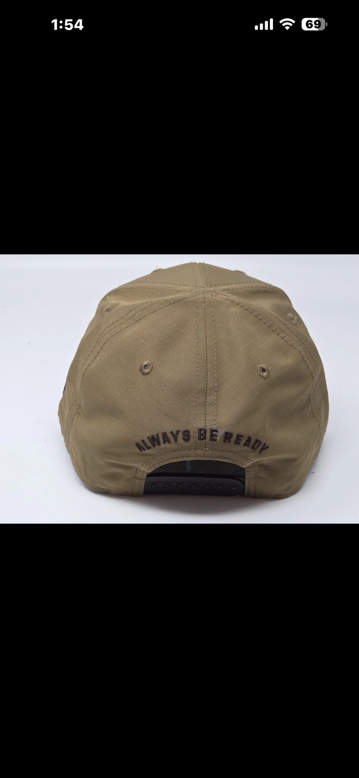 5.11 Tactical Hat Strap Back Cap Military Ripstop Utility Always Be Ready