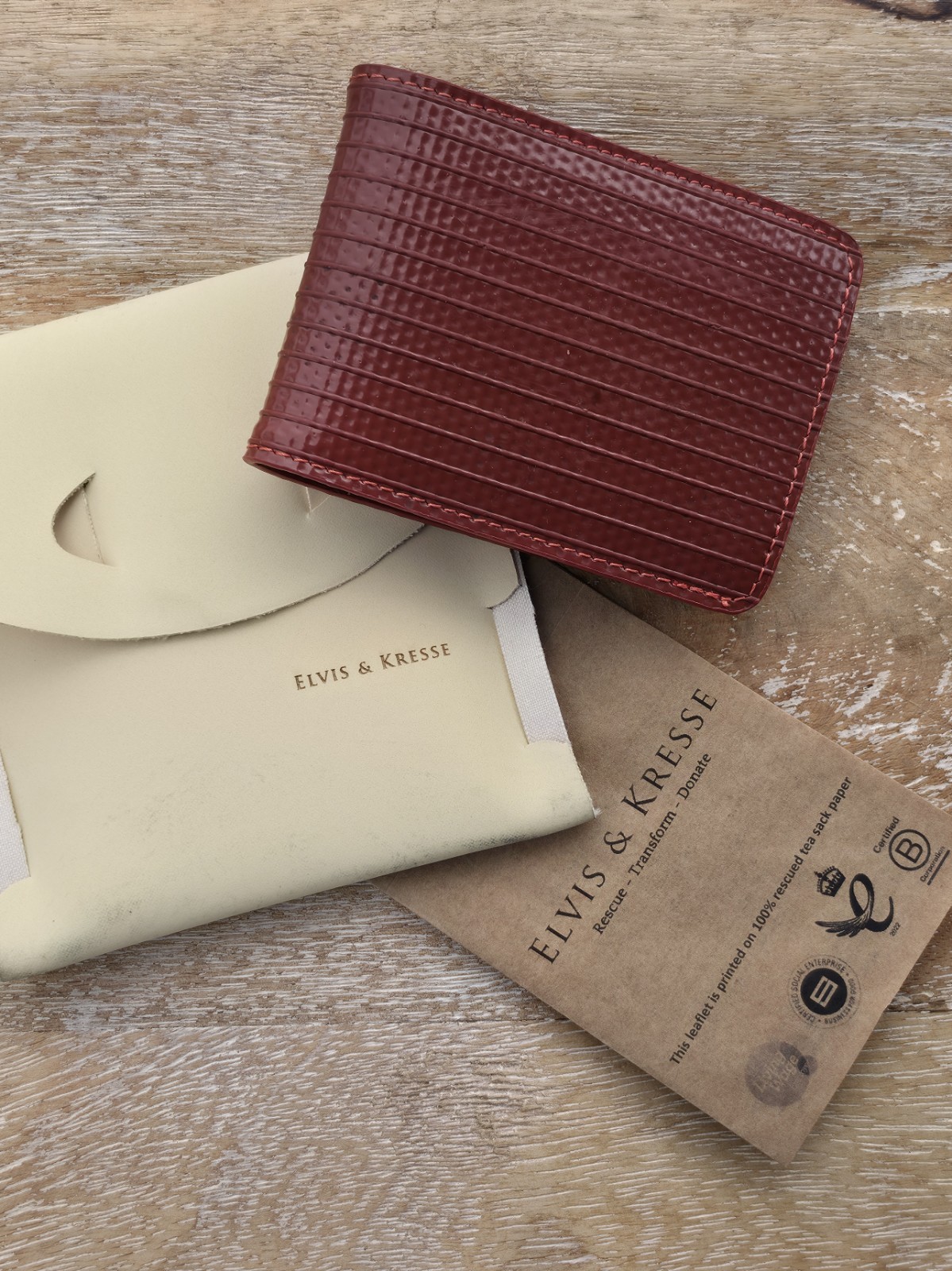 Small ELVIS & KRESSE Post bag/ Fire-hose
