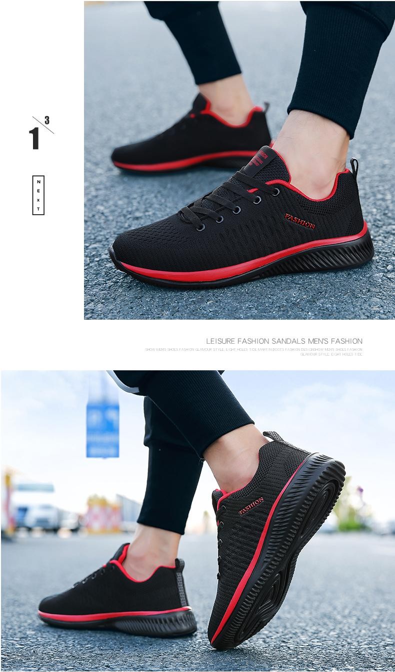 Men Shoes Running Shoes for Men Lightweight Tenis Comfortable Breathable Walking