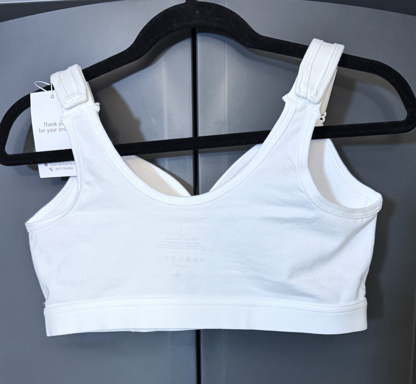 NWT- LUVIESS VERA COMFORT FRONT closure wireless bra- 38B – in 3 colors