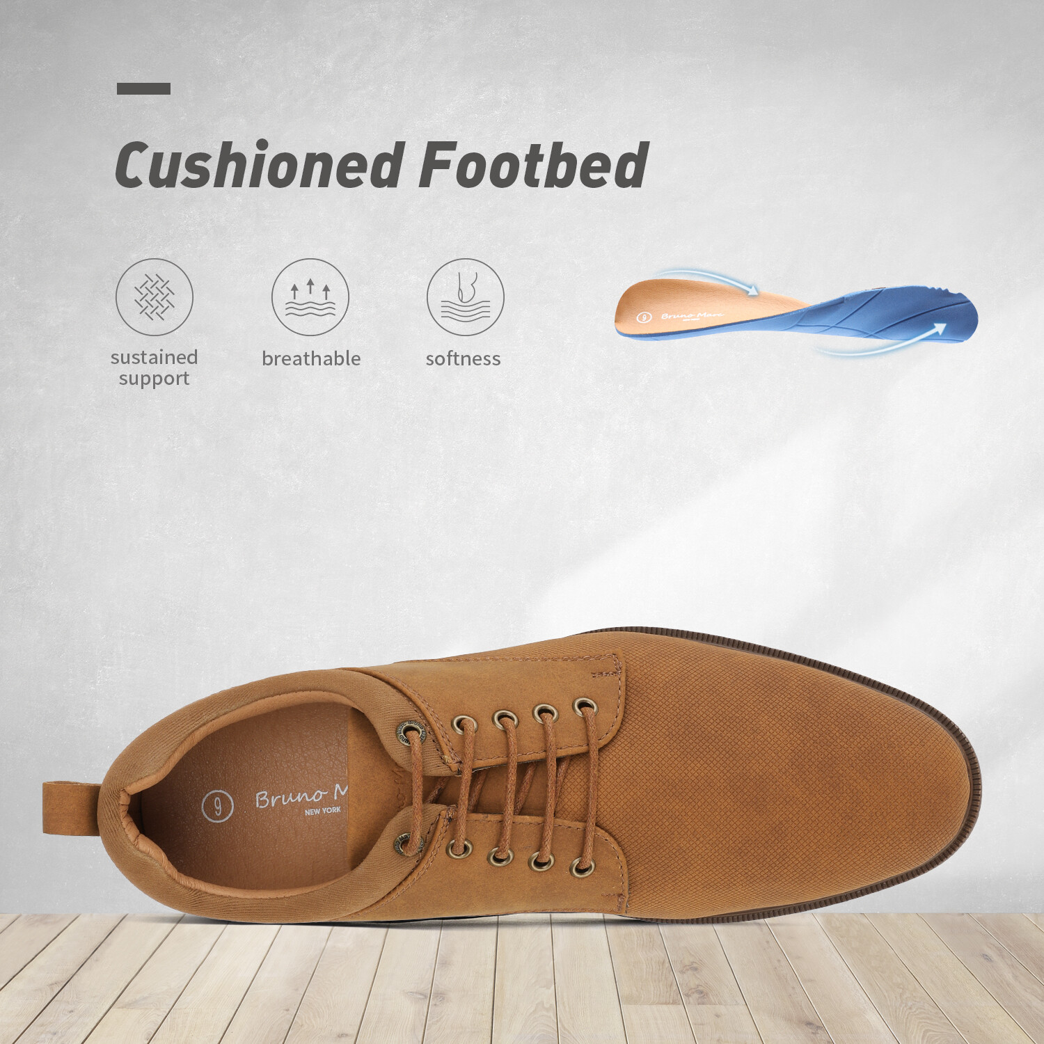 Men’s Business Dress Shoes Classic Oxford Shoes Comfort Walking Casual Shoes