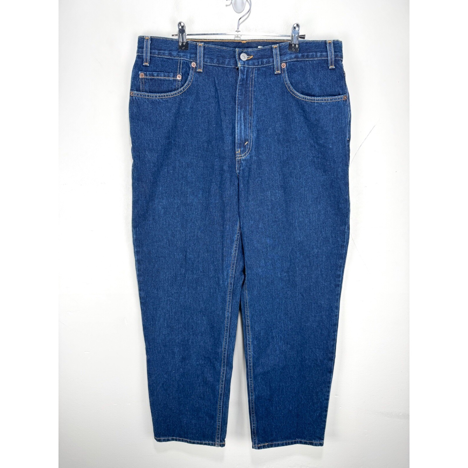 Vintage Levi’s 550 Relaxed Fit Baggy Jeans Blue Denim Loose 2003 Men 36×30