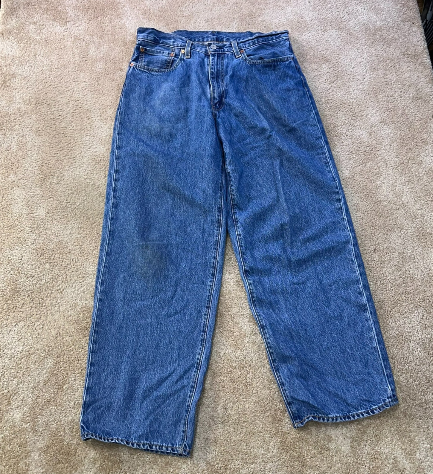 Levi’s premium 578 Baggy Jean’s Men’s 34×34 Pants Blue Denim Baggy