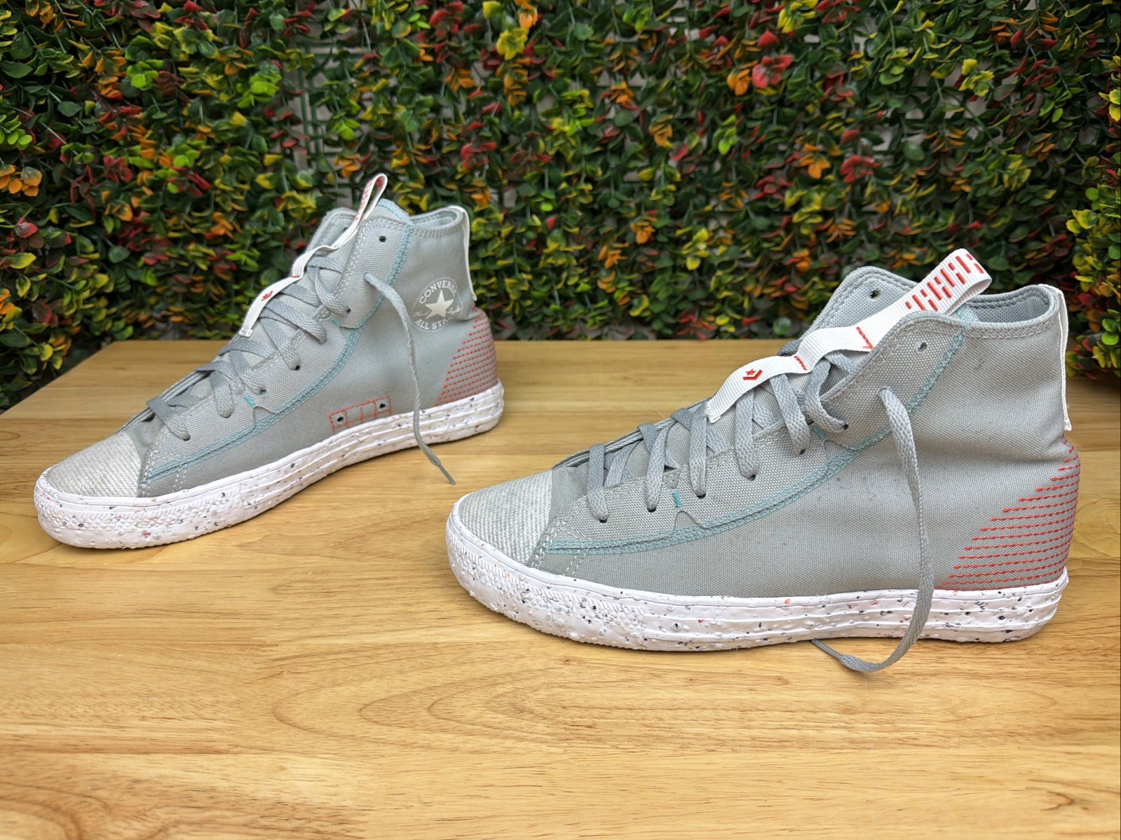 Converse Chuck Taylor All Star Crater Hi Summer Daze Ash Stone Shoes Men’s 9
