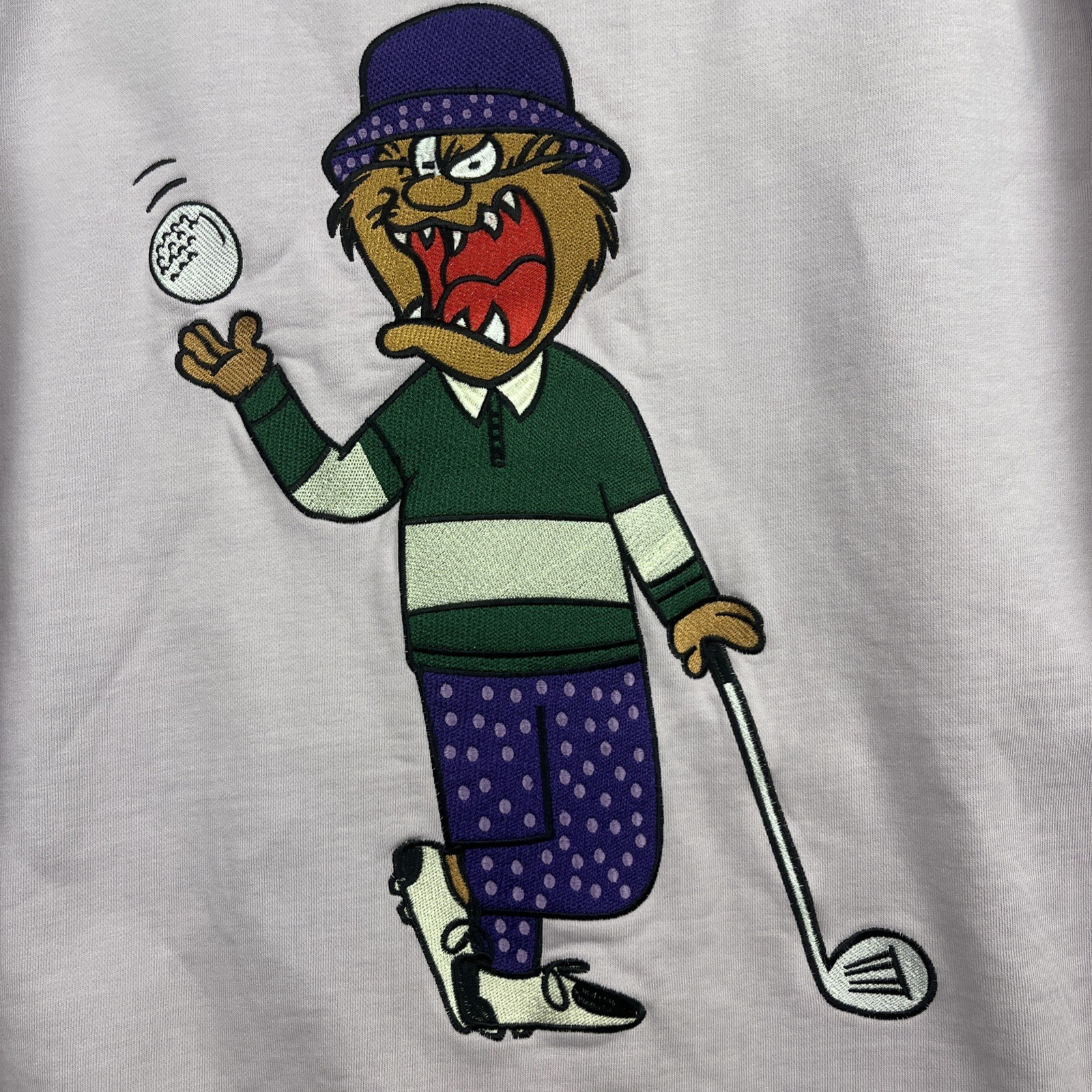 Mitch Flippo MFG Breakfast Club Hoodie Men’s XL Purple Heavyweight Golf Pullover