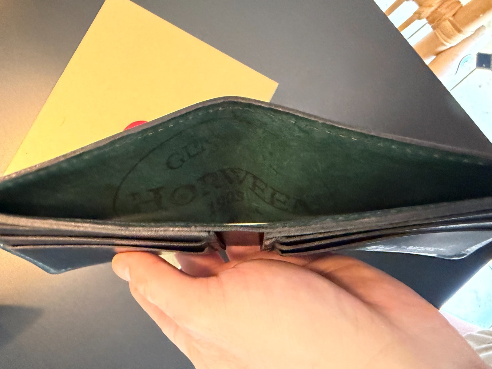 Ashland Johnny The Fox Leather Wallet-Full Shell Cordovan