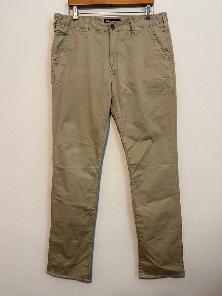 🔥BKE Mens 36×34 Jake Straight RAYON BLEND Pants Stretch