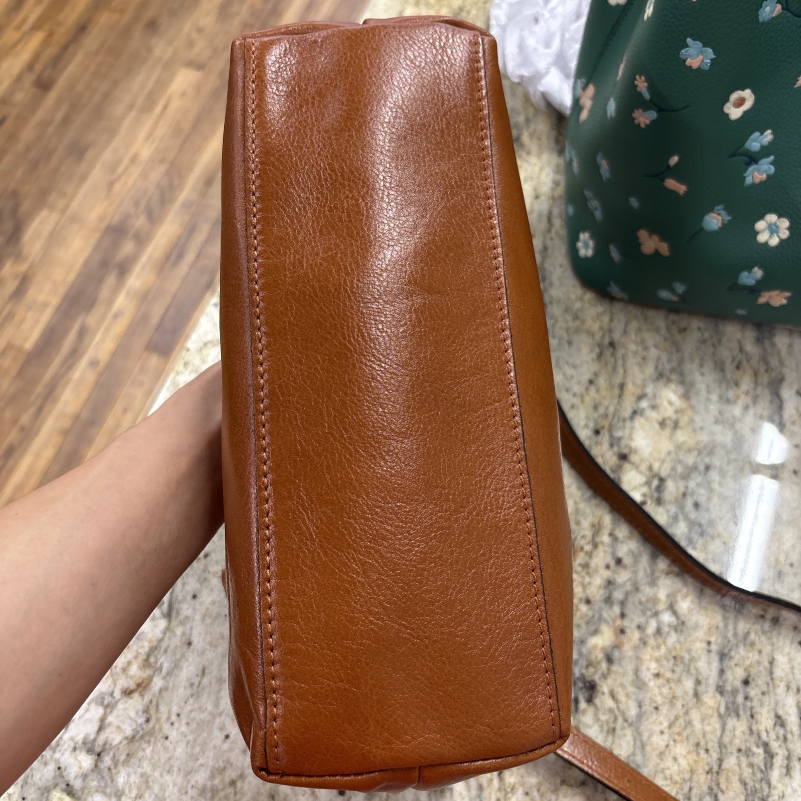 Patricia Nash Kolena Small Leather Slim Shoulder Bag NEW