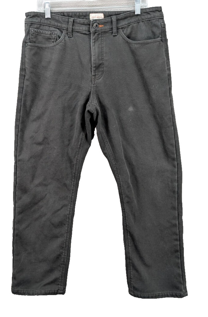 Original Weatherproof Vintage Regular Fit Men’s Jeans 34×29 Straight Leg Black