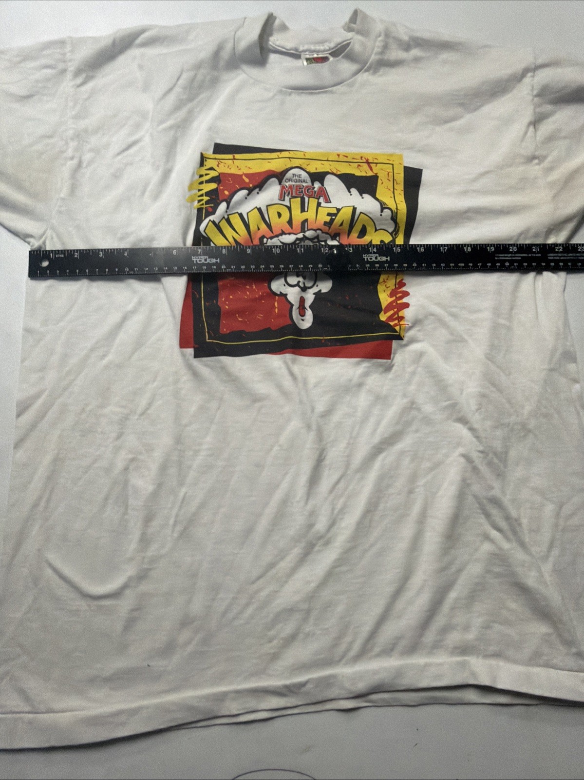 Vintage 1990s The Original MEGA WARHEADS Candy MEGA Graphic T-Shirt Size XL