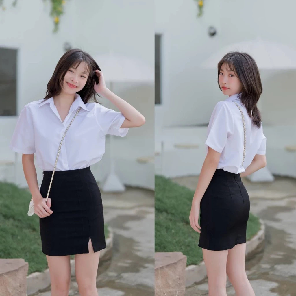 The Alluring Thai University Uniform – Elegant, Confident, with a Playful Twist